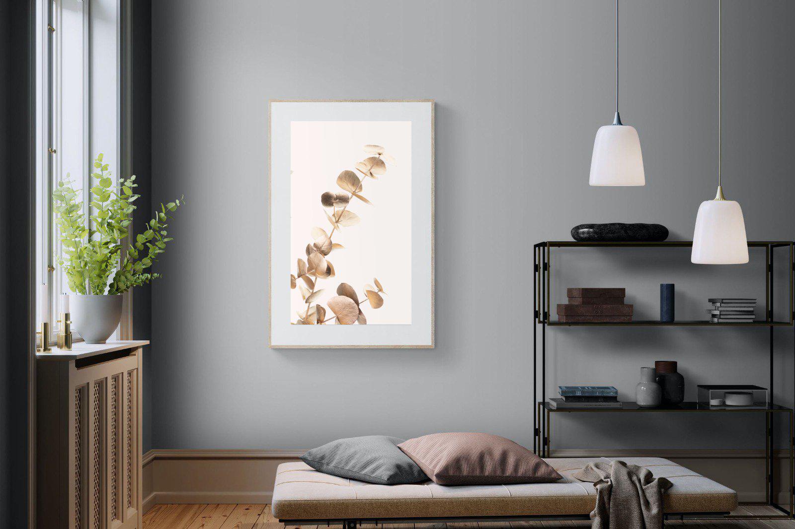 Golden Branch-Wall_Art-100 x 150cm-Framed Print-Wood-Pixalot