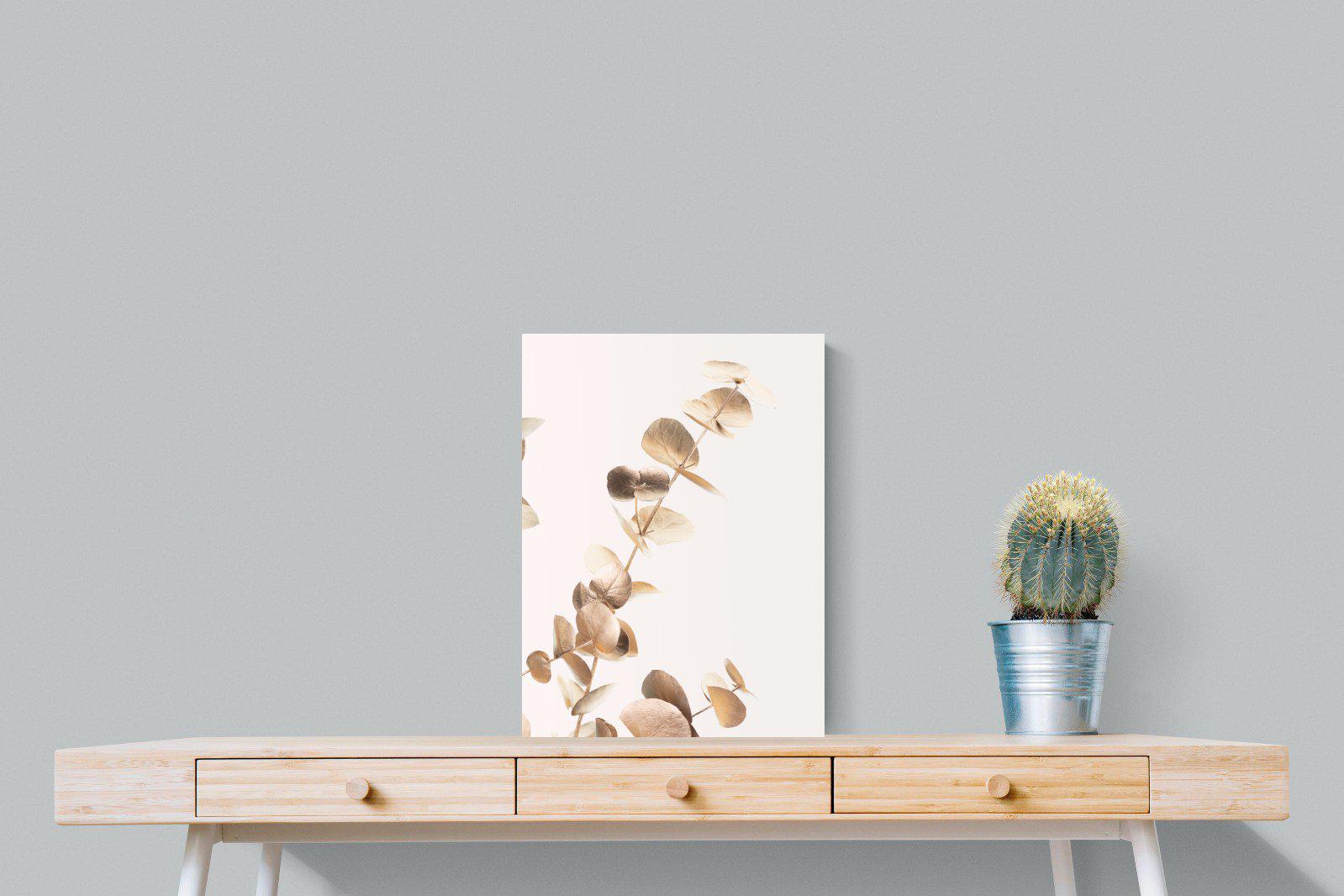 Golden Branch-Wall_Art-45 x 60cm-Mounted Canvas-No Frame-Pixalot