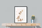Golden Branch-Wall_Art-60 x 80cm-Framed Print-Black-Pixalot