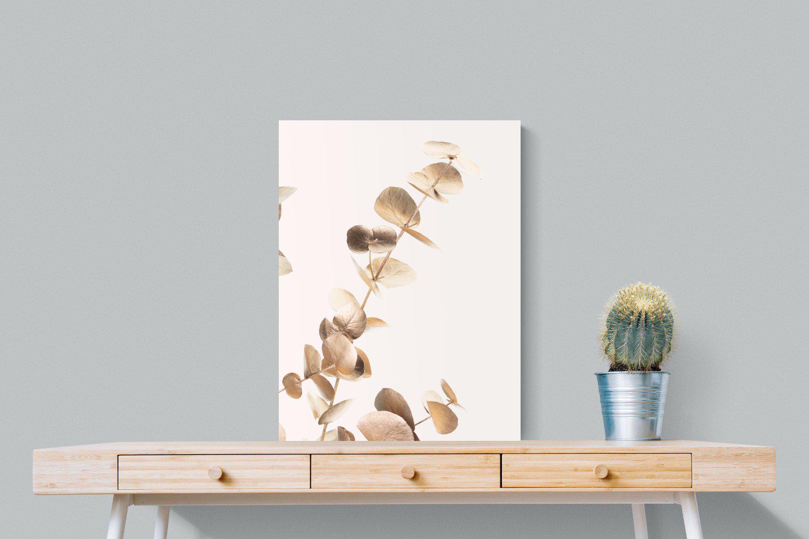 Golden Branch-Wall_Art-60 x 80cm-Mounted Canvas-No Frame-Pixalot