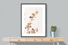 Golden Branch-Wall_Art-75 x 100cm-Framed Print-Black-Pixalot
