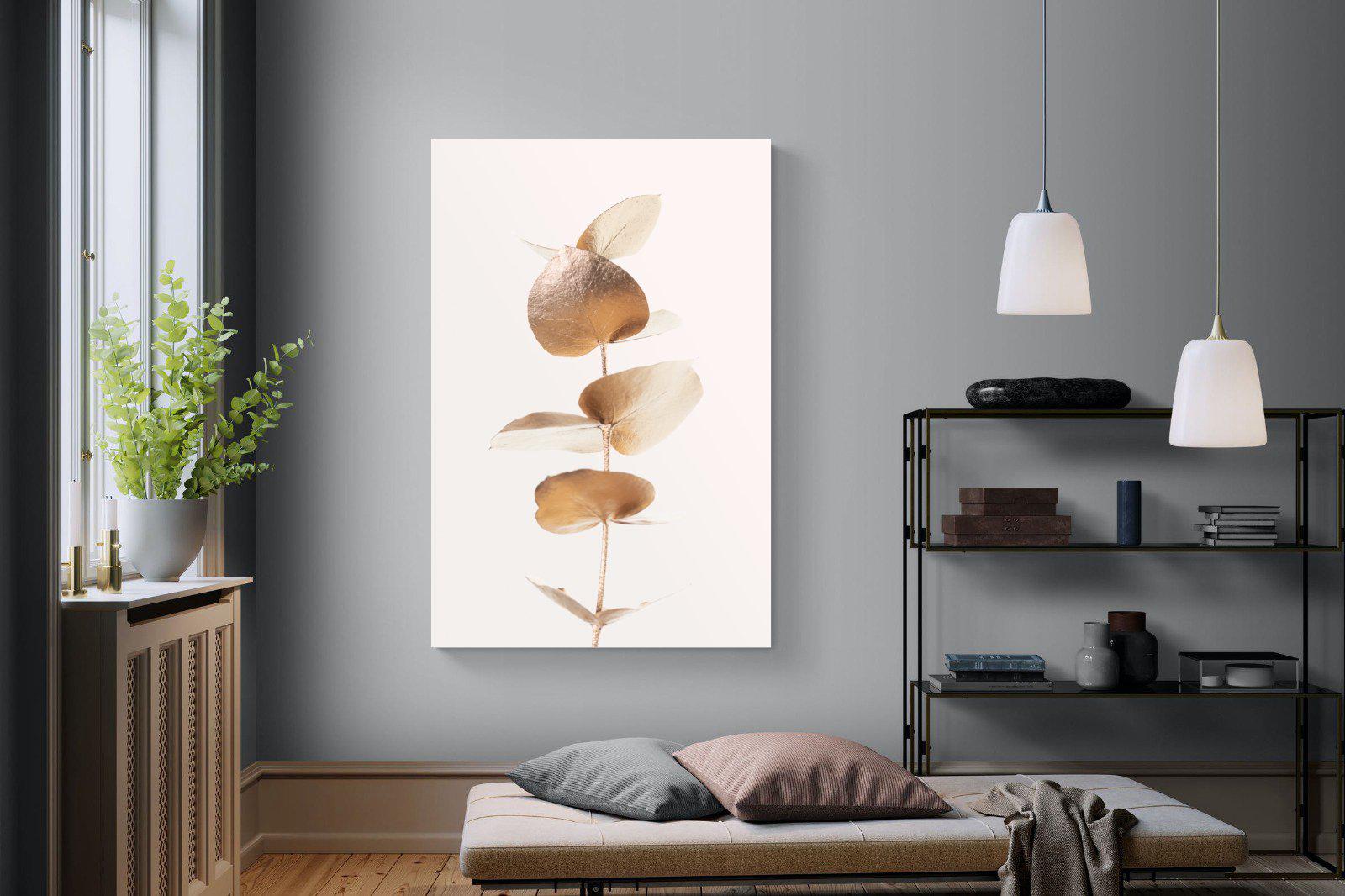 Golden Eucalyptus-Wall_Art-120 x 180cm-Mounted Canvas-No Frame-Pixalot