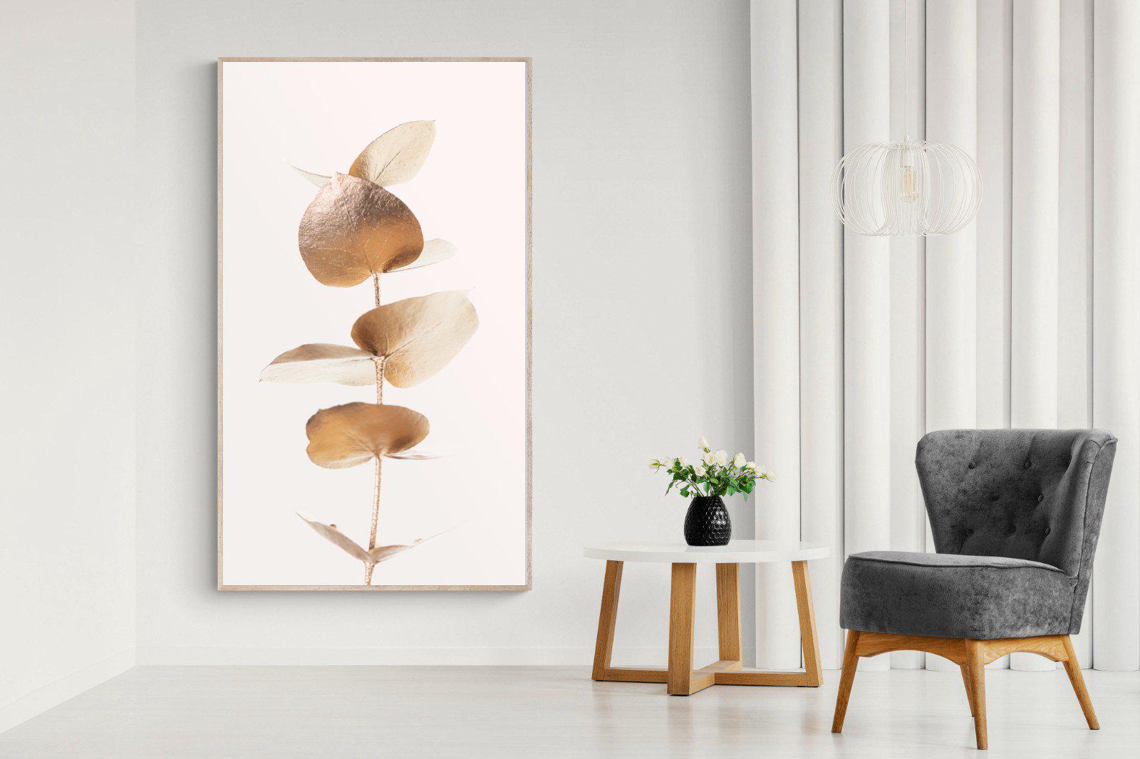 Golden Eucalyptus-Wall_Art-130 x 220cm-Mounted Canvas-Wood-Pixalot