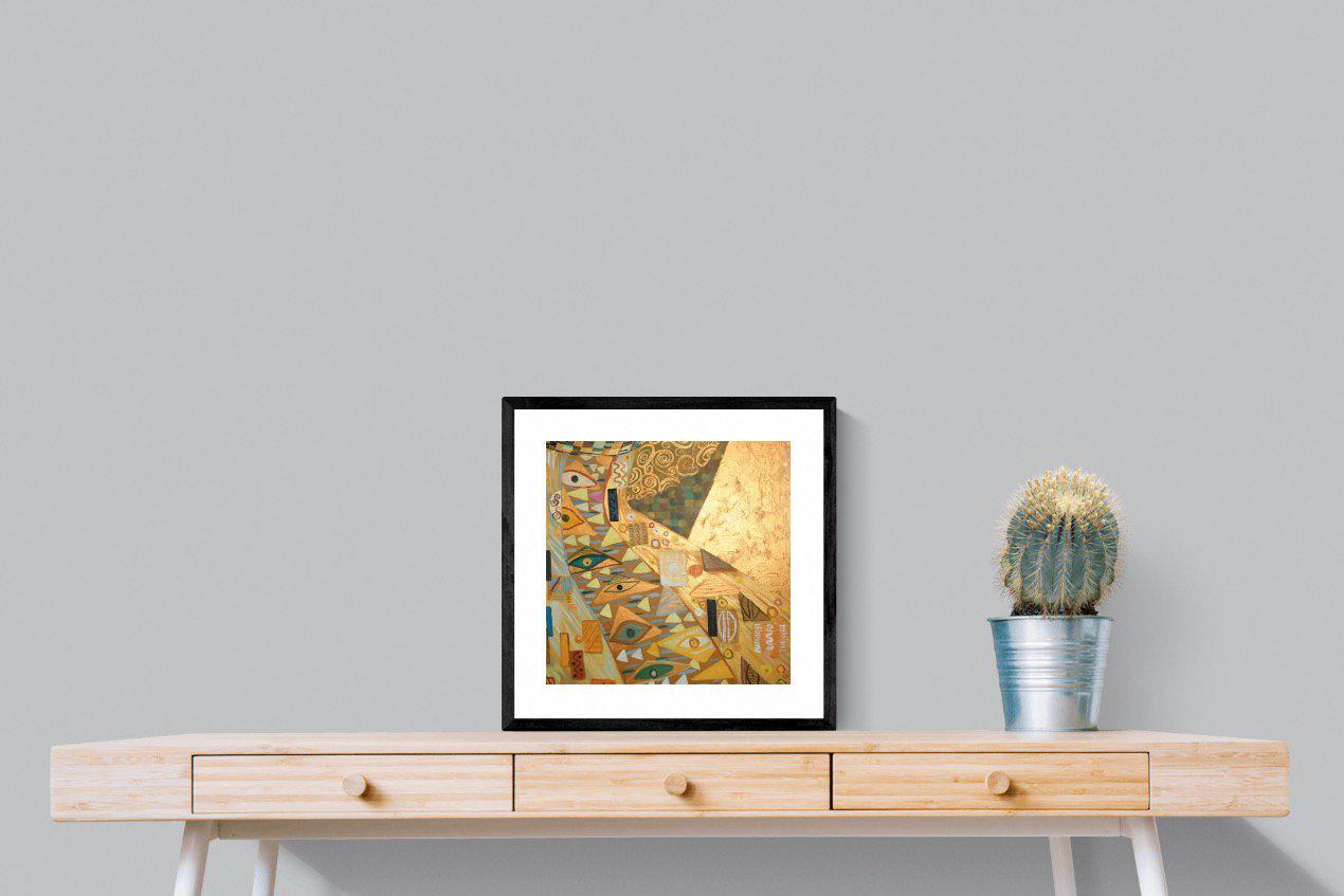 Golden-Wall_Art-50 x 50cm-Framed Print-Black-Pixalot