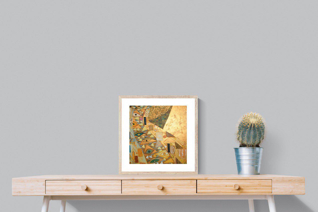 Golden-Wall_Art-50 x 50cm-Framed Print-Wood-Pixalot
