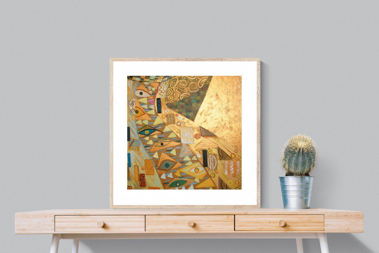 Golden-Wall_Art-80 x 80cm-Framed Print-Wood-Pixalot