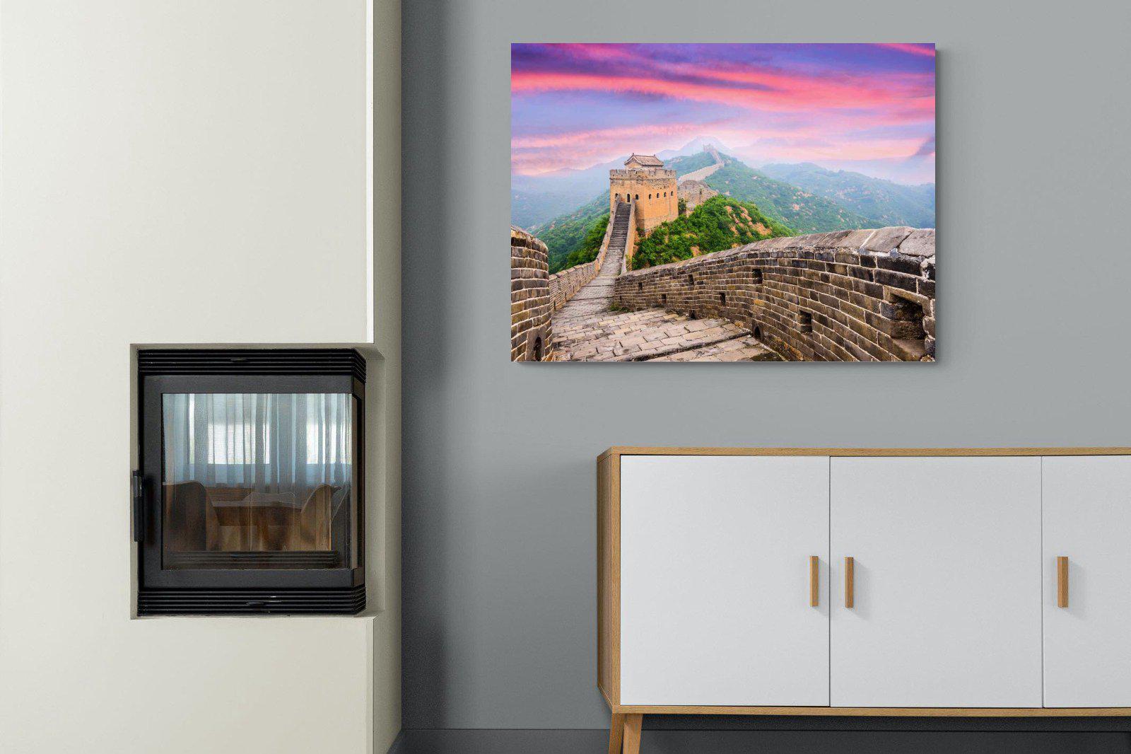 Great Wall-Wall_Art-100 x 75cm-Mounted Canvas-No Frame-Pixalot