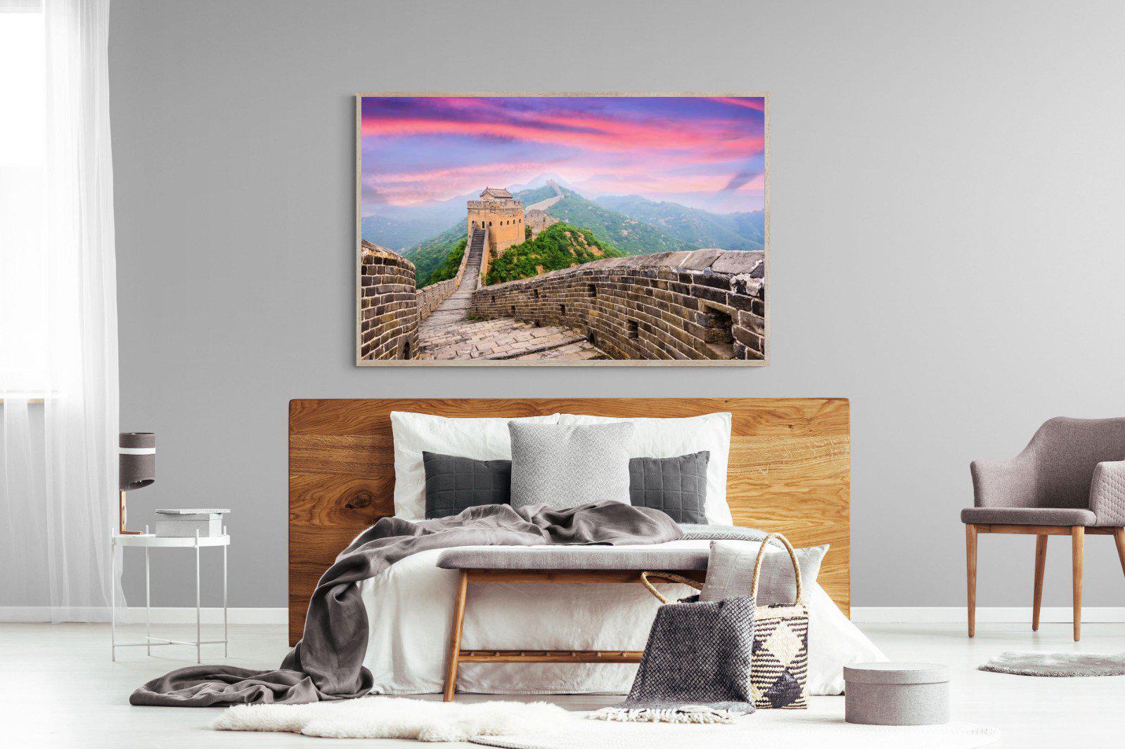 Great Wall-Wall_Art-150 x 100cm-Mounted Canvas-Wood-Pixalot