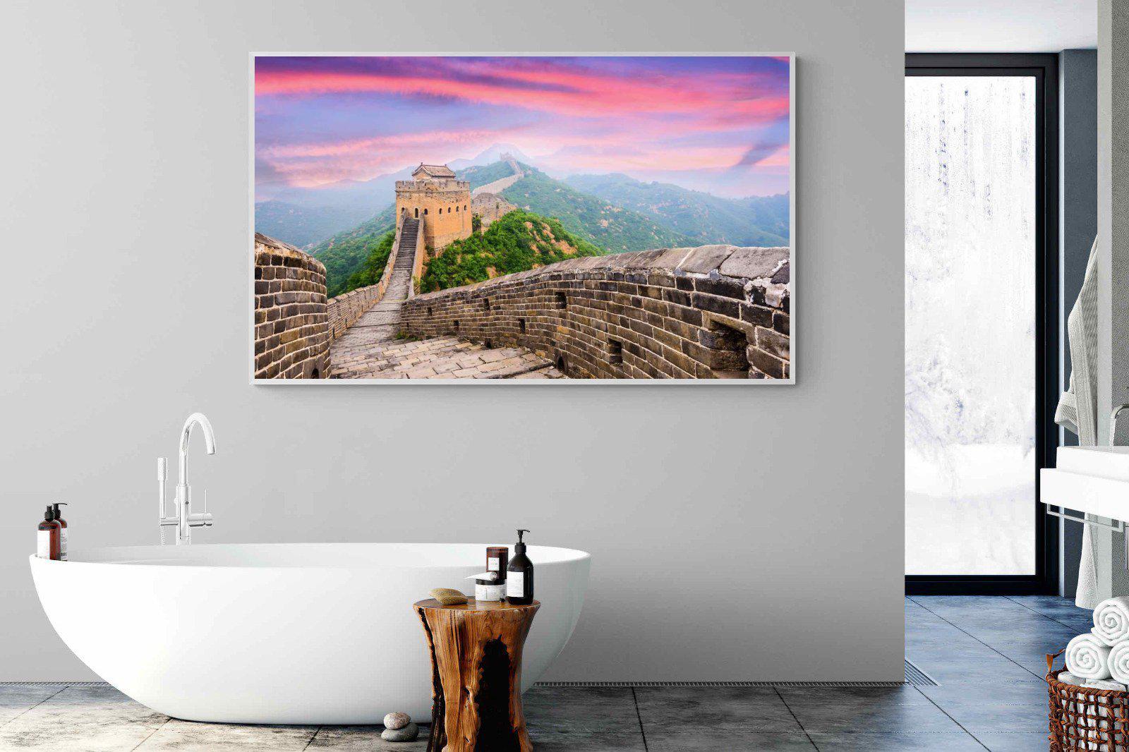 Great Wall-Wall_Art-180 x 110cm-Mounted Canvas-White-Pixalot