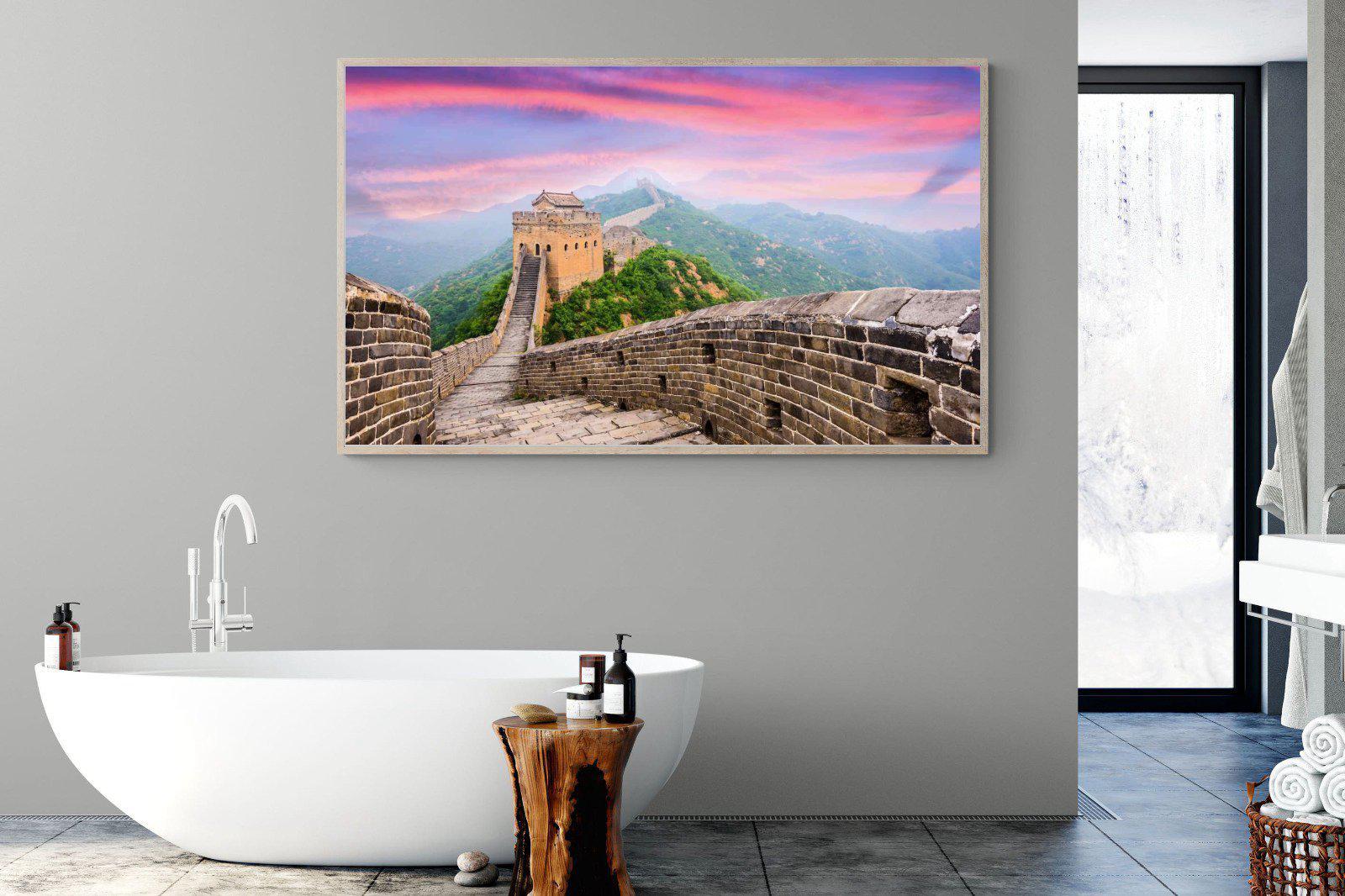 Great Wall-Wall_Art-180 x 110cm-Mounted Canvas-Wood-Pixalot