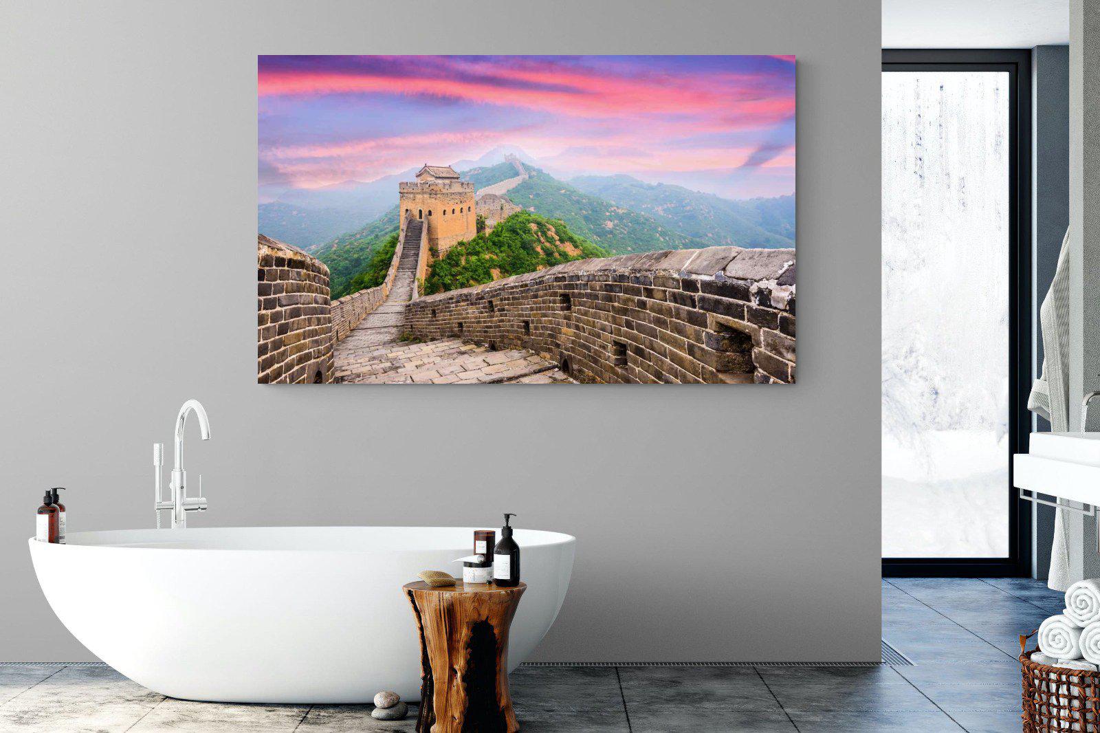 Great Wall-Wall_Art-180 x 110cm-Mounted Canvas-No Frame-Pixalot