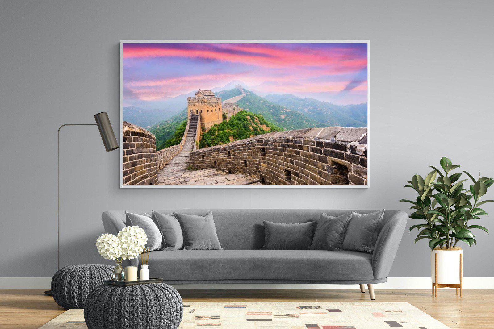 Great Wall-Wall_Art-220 x 130cm-Mounted Canvas-White-Pixalot