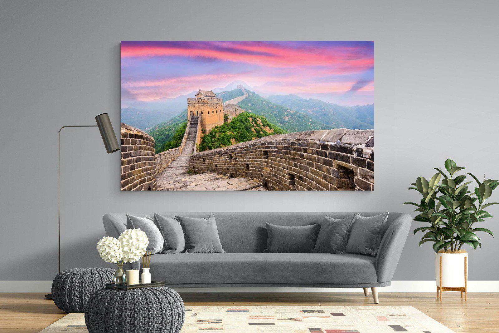 Great Wall-Wall_Art-220 x 130cm-Mounted Canvas-No Frame-Pixalot