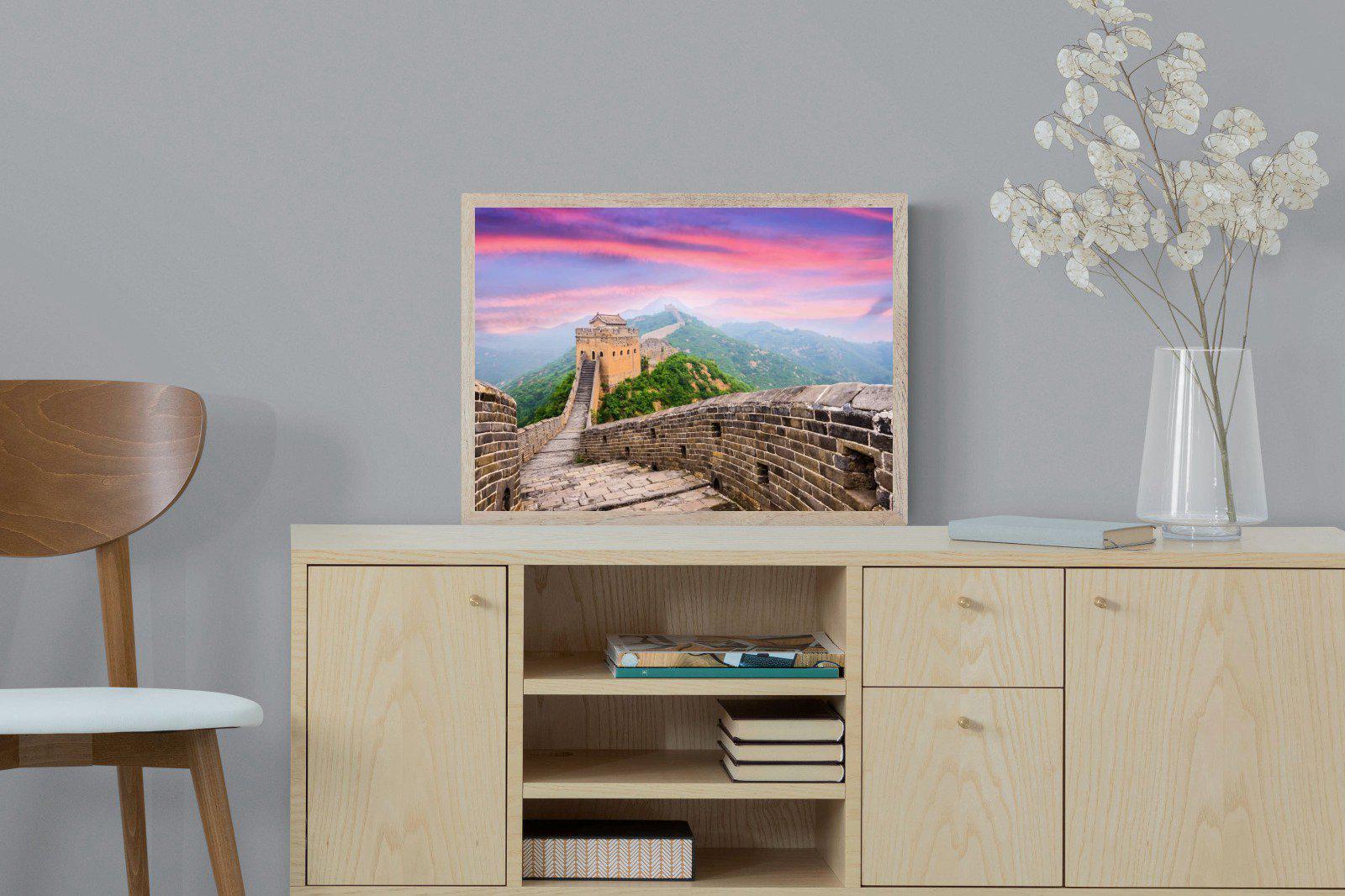 Great Wall-Wall_Art-60 x 45cm-Mounted Canvas-Wood-Pixalot