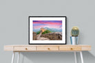 Great Wall-Wall_Art-80 x 60cm-Framed Print-Black-Pixalot
