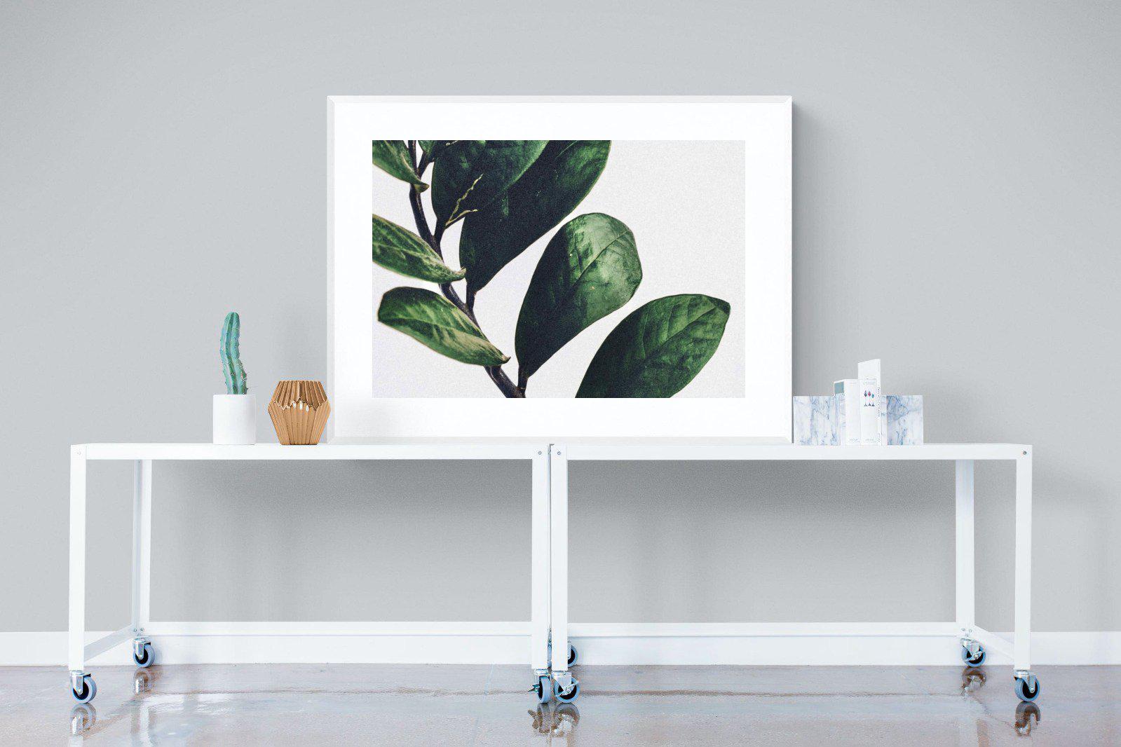 Green & Healthy-Wall_Art-120 x 90cm-Framed Print-White-Pixalot