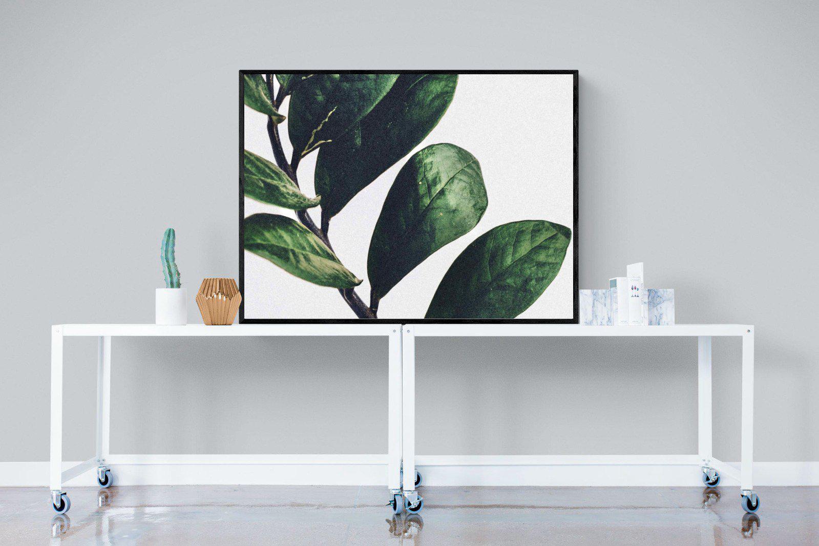 Green & Healthy-Wall_Art-120 x 90cm-Mounted Canvas-Black-Pixalot