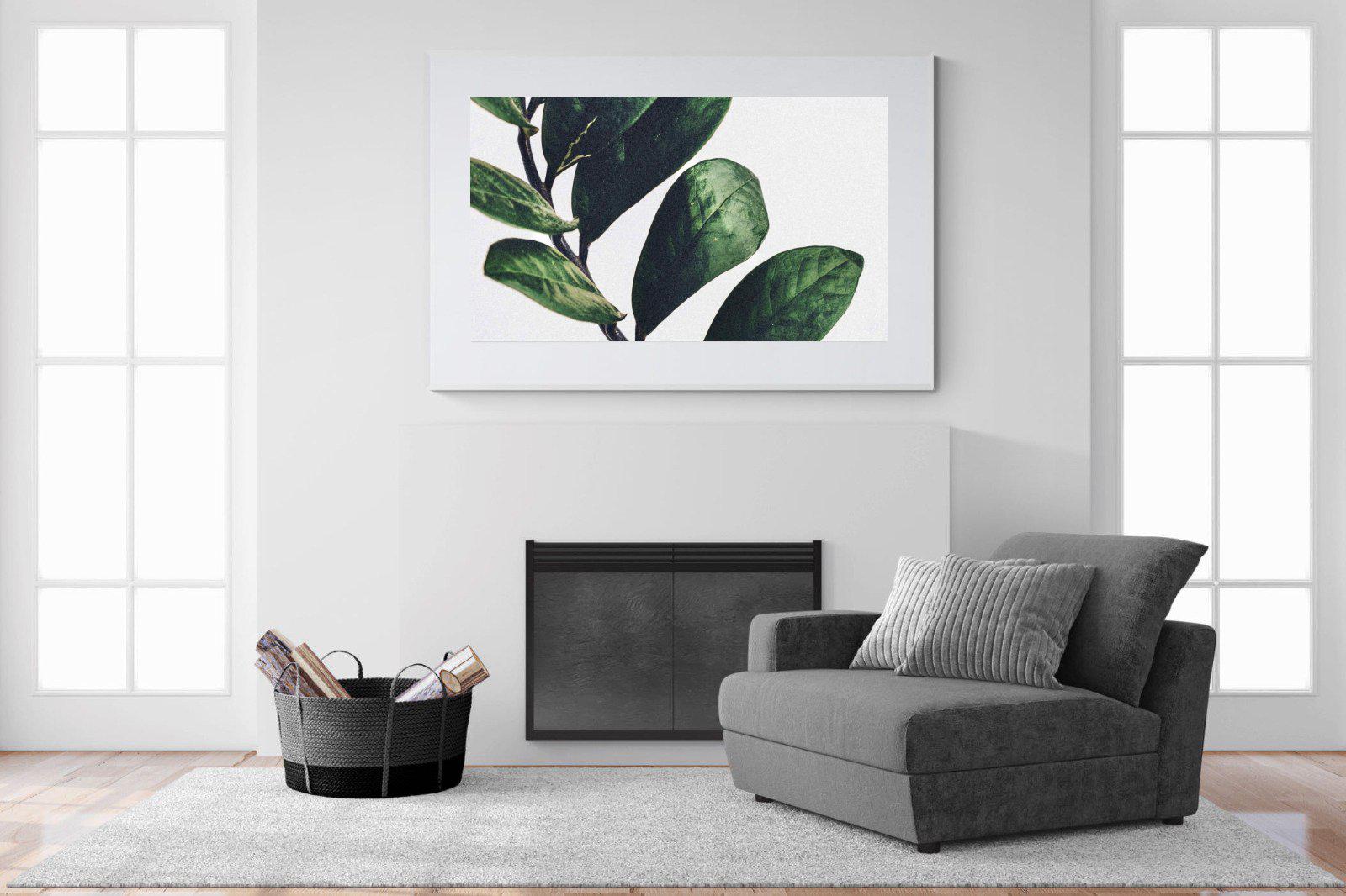 Green & Healthy-Wall_Art-150 x 100cm-Framed Print-White-Pixalot