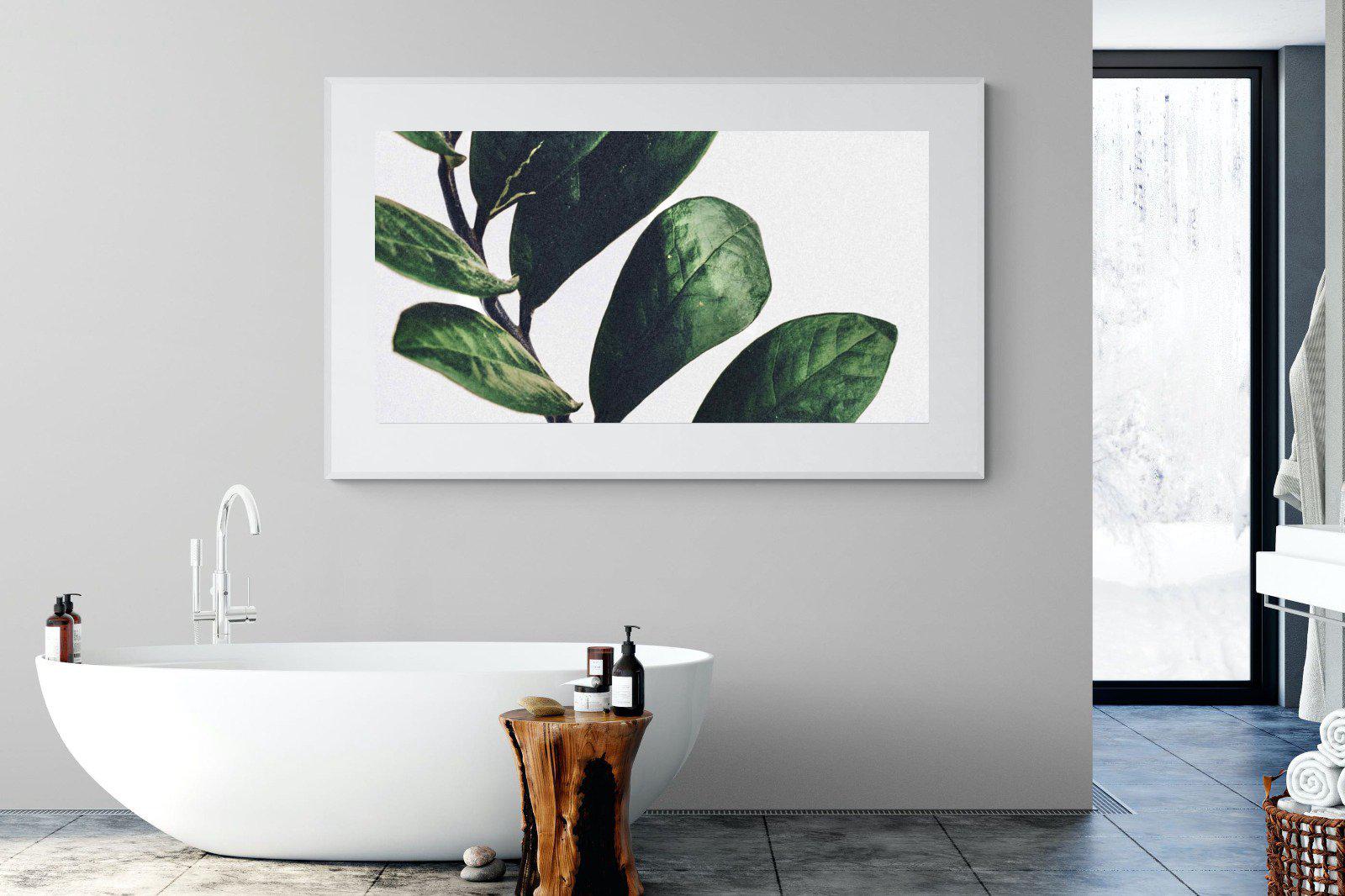 Green & Healthy-Wall_Art-180 x 110cm-Framed Print-White-Pixalot