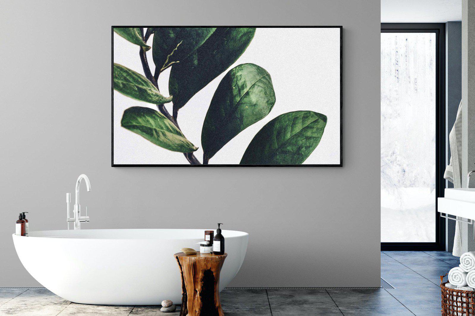 Green & Healthy-Wall_Art-180 x 110cm-Mounted Canvas-Black-Pixalot