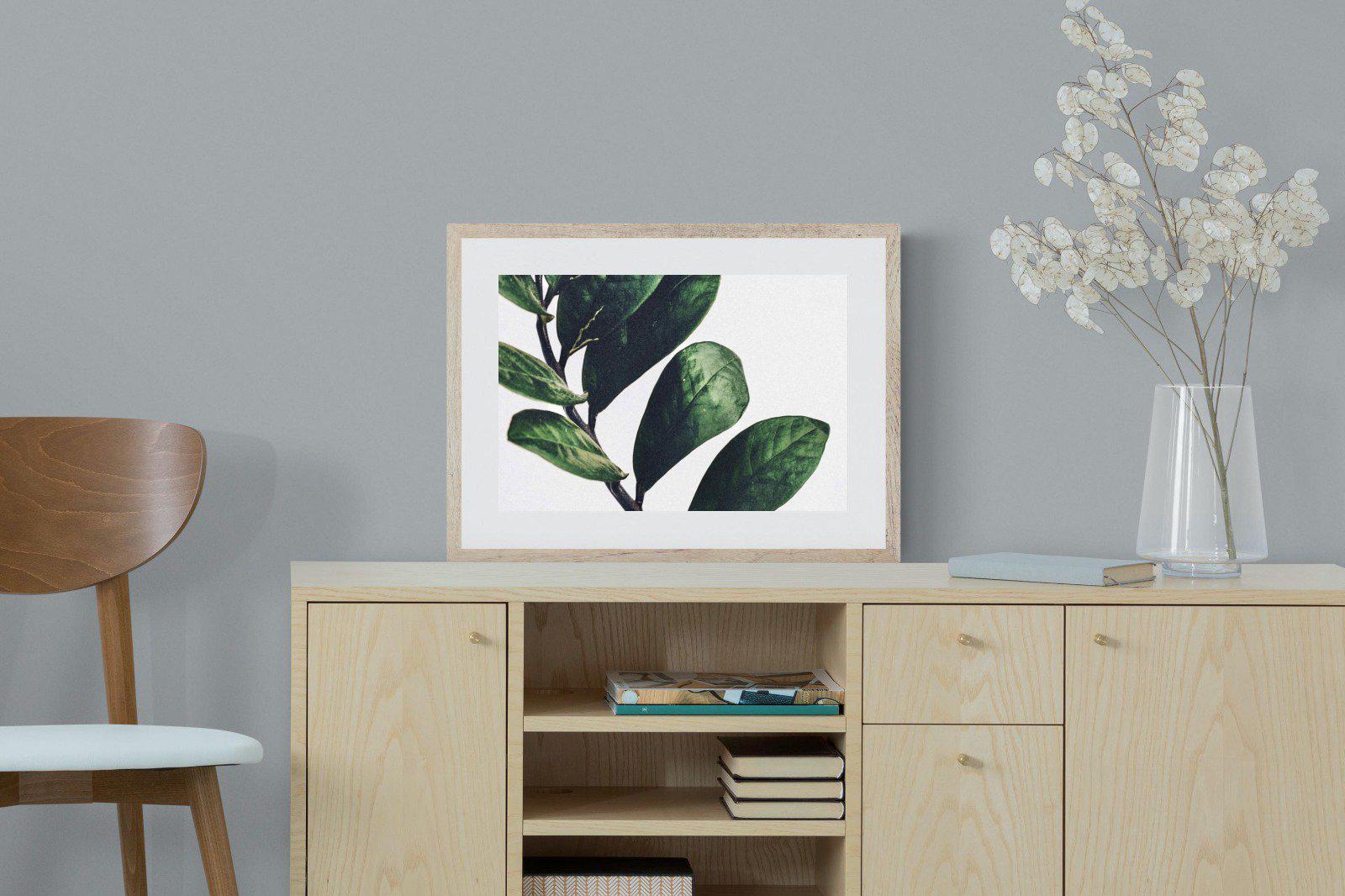 Green & Healthy-Wall_Art-60 x 45cm-Framed Print-Wood-Pixalot