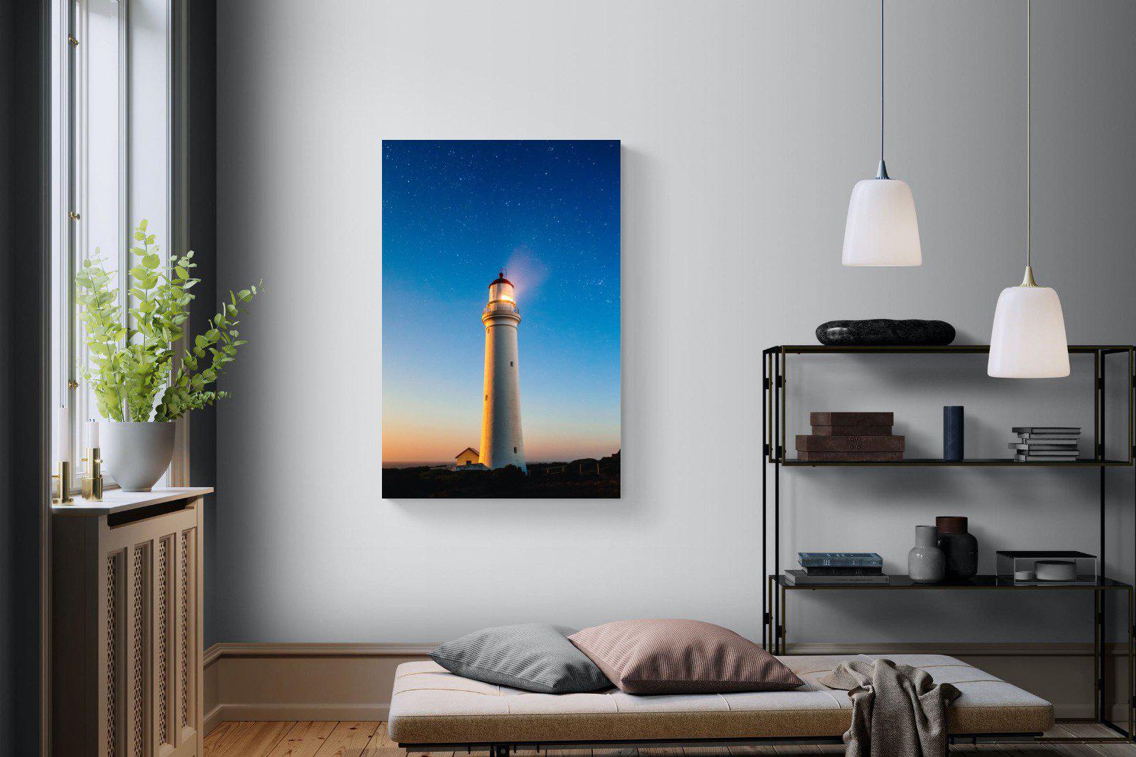 Guiding Light-Wall_Art-100 x 150cm-Mounted Canvas-No Frame-Pixalot