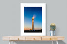 Guiding Light-Wall_Art-75 x 100cm-Framed Print-White-Pixalot