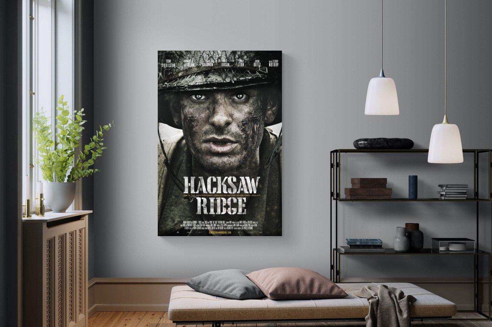 Hacksaw Ridge-Wall_Art-120 x 180cm-Mounted Canvas-No Frame-Pixalot