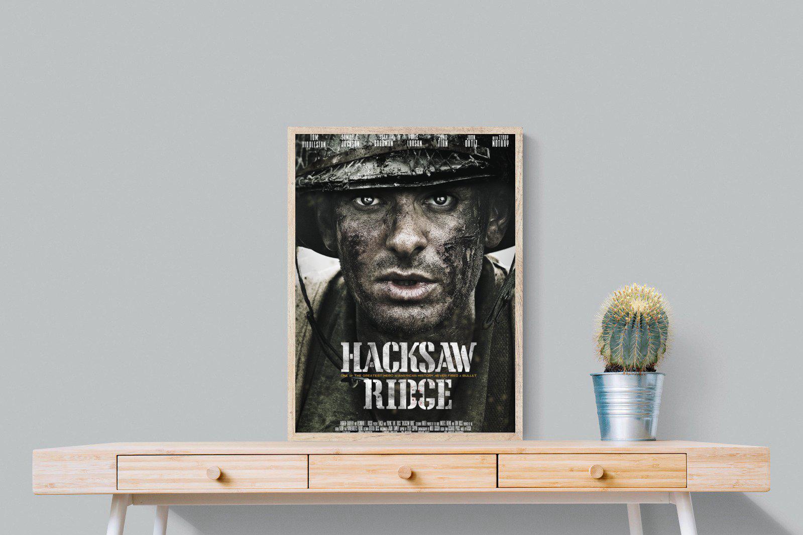 Hacksaw Ridge-Wall_Art-60 x 80cm-Mounted Canvas-Wood-Pixalot