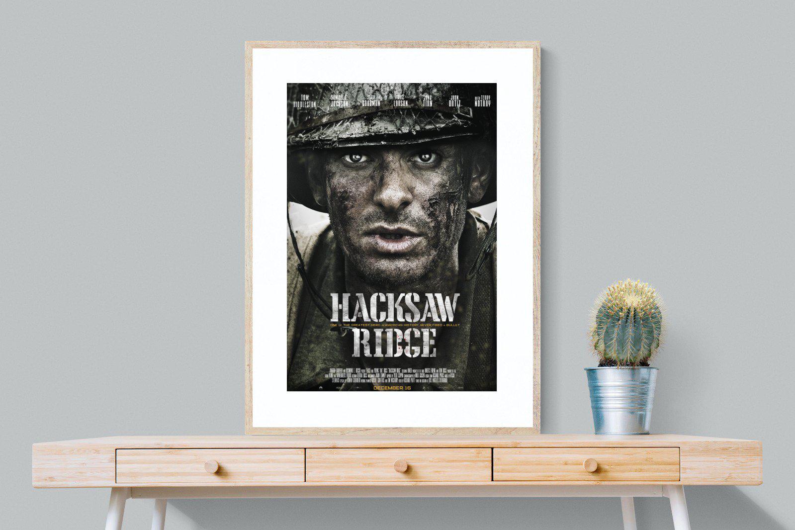 Hacksaw Ridge-Wall_Art-75 x 100cm-Framed Print-Wood-Pixalot