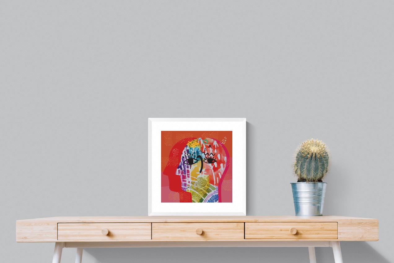 Happiness-Wall_Art-50 x 50cm-Framed Print-White-Pixalot