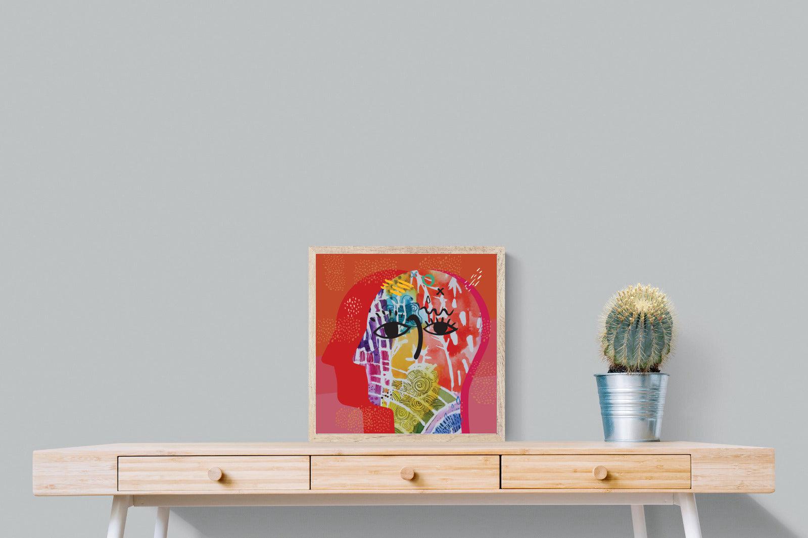 Happiness-Wall_Art-50 x 50cm-Mounted Canvas-Wood-Pixalot