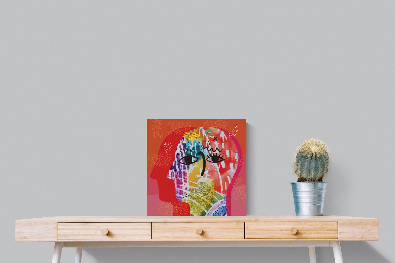 Happiness-Wall_Art-50 x 50cm-Mounted Canvas-No Frame-Pixalot