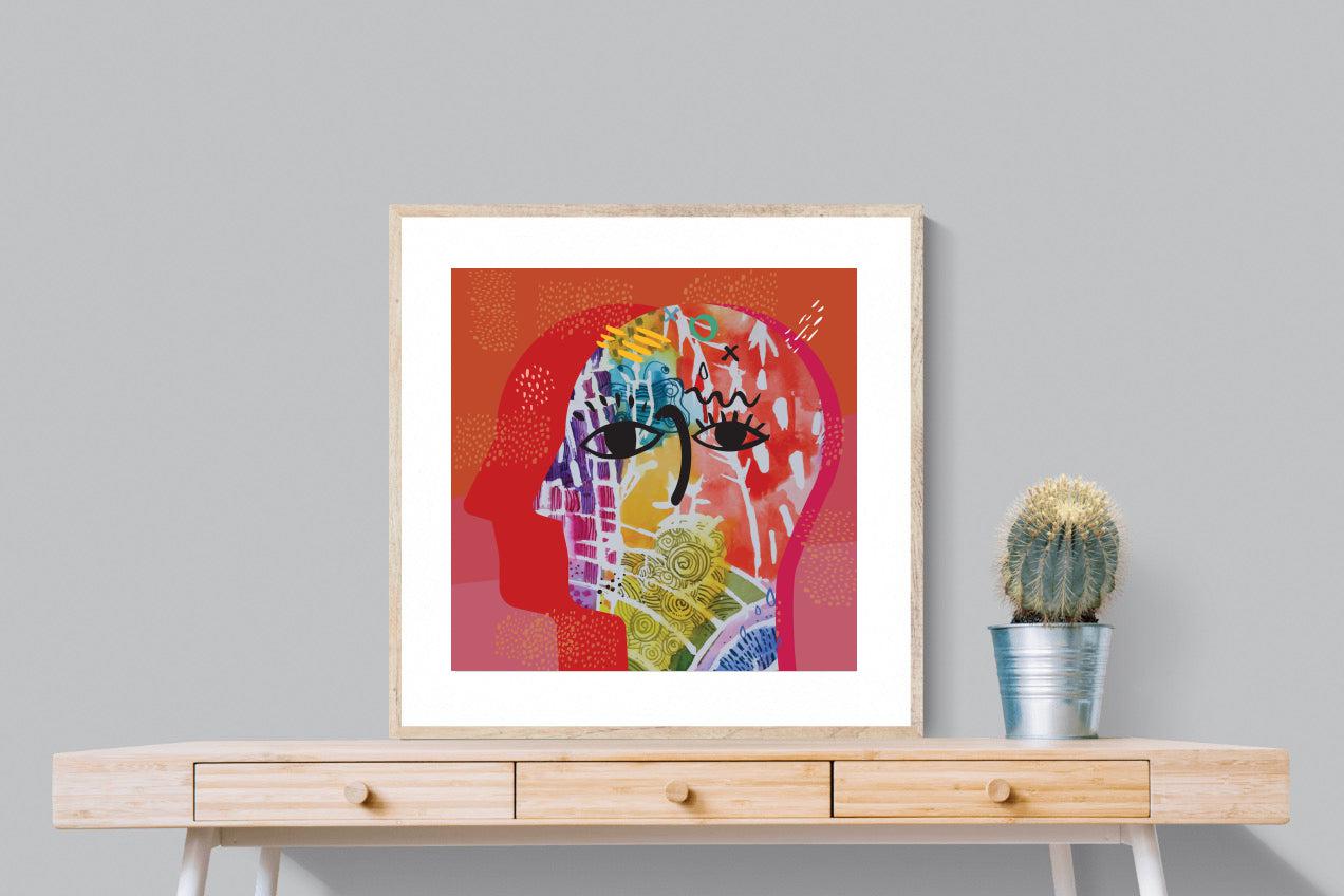 Happiness-Wall_Art-80 x 80cm-Framed Print-Wood-Pixalot