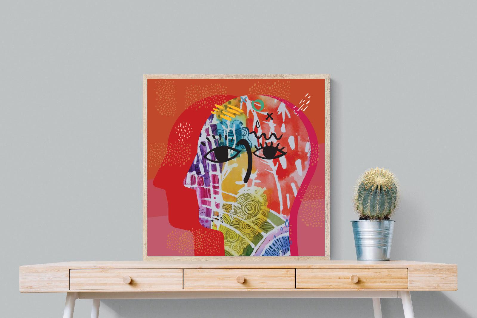 Happiness-Wall_Art-80 x 80cm-Mounted Canvas-Wood-Pixalot