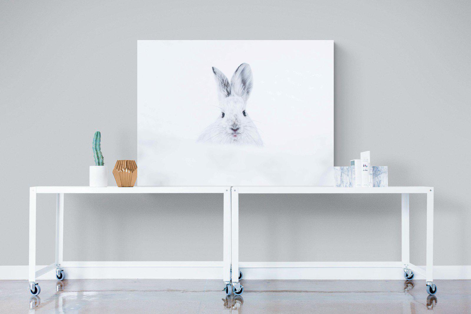 Hare-Wall_Art-120 x 90cm-Mounted Canvas-No Frame-Pixalot