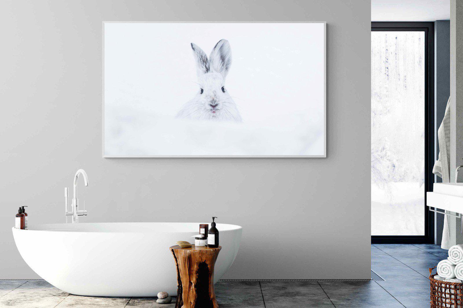 Hare-Wall_Art-180 x 110cm-Mounted Canvas-White-Pixalot