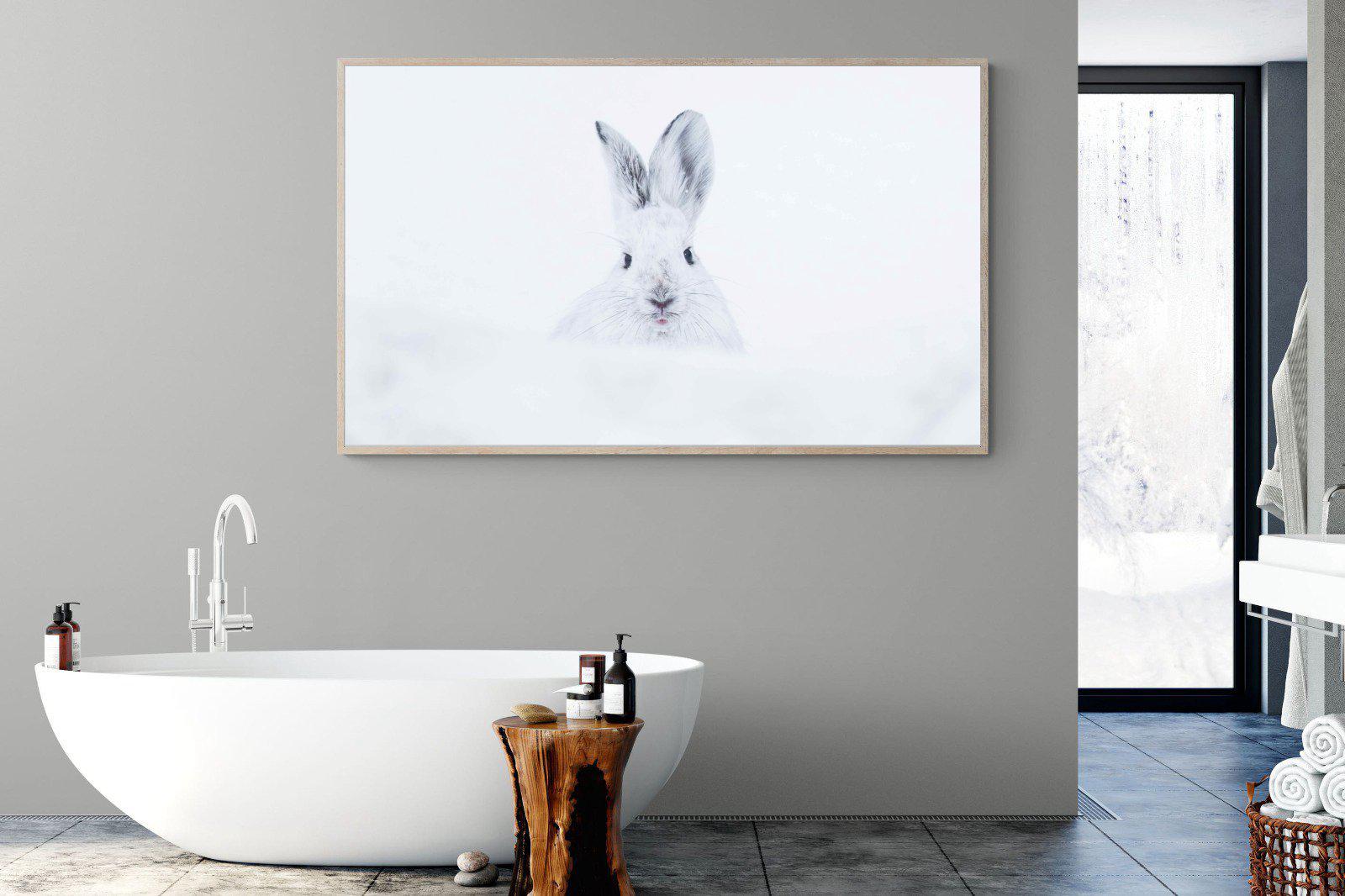 Hare-Wall_Art-180 x 110cm-Mounted Canvas-Wood-Pixalot