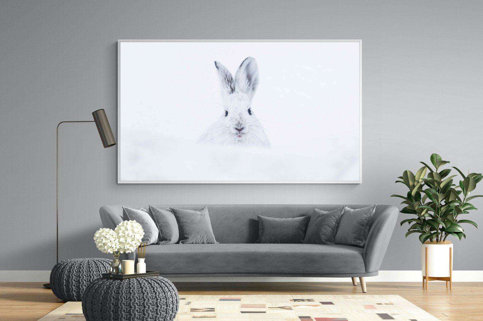 Hare-Wall_Art-220 x 130cm-Mounted Canvas-White-Pixalot
