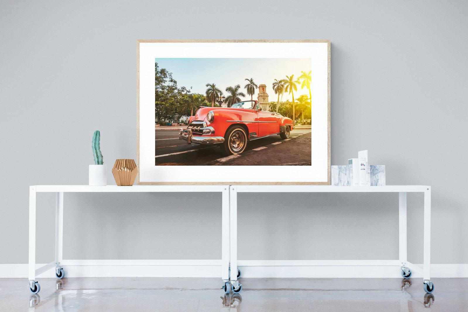 Havana-Wall_Art-120 x 90cm-Framed Print-Wood-Pixalot