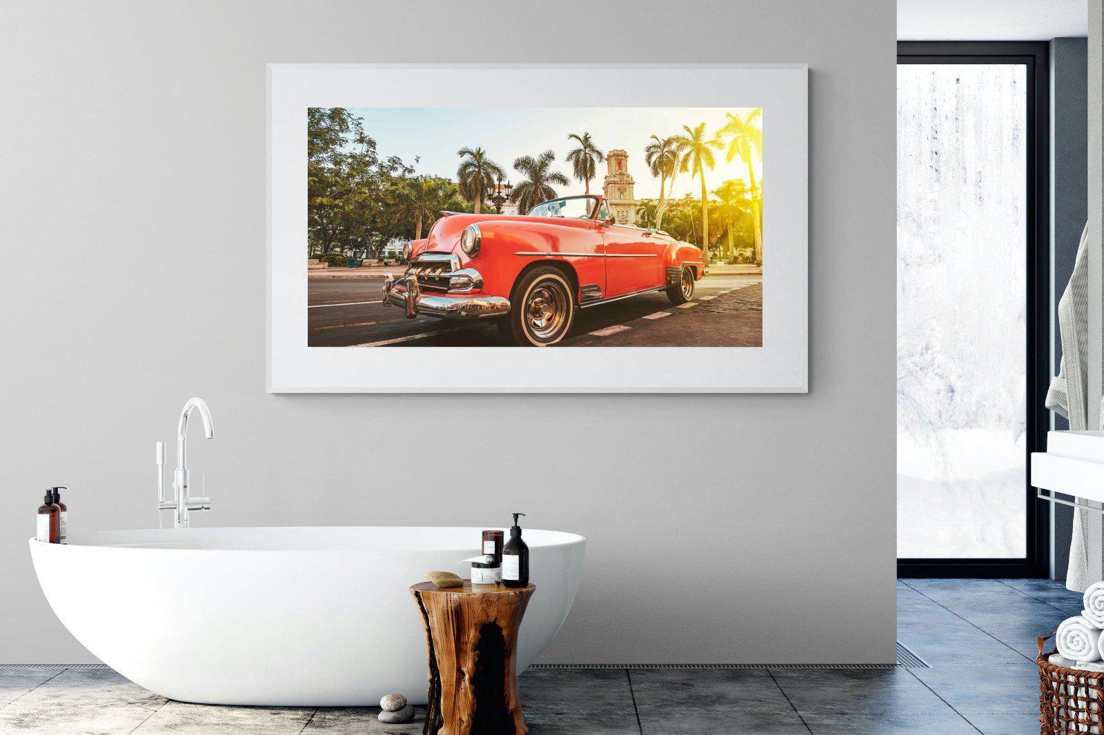 Havana-Wall_Art-180 x 110cm-Framed Print-White-Pixalot