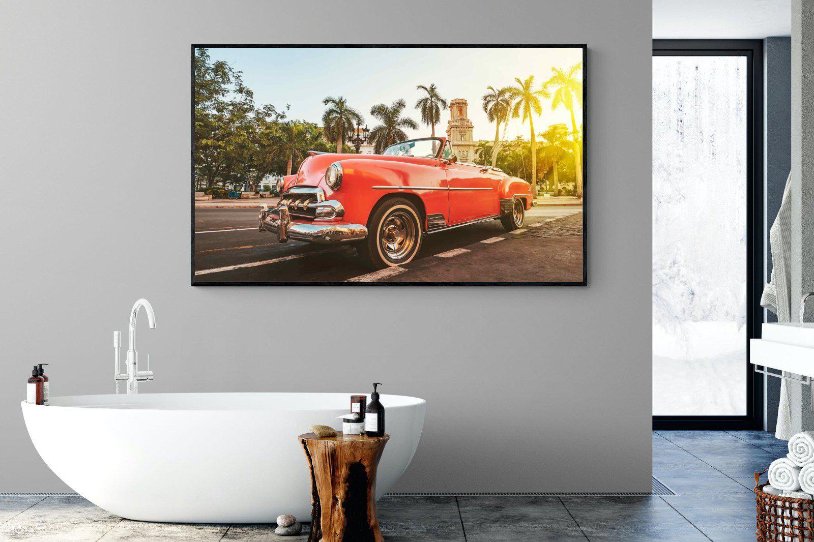 Havana-Wall_Art-180 x 110cm-Mounted Canvas-Black-Pixalot