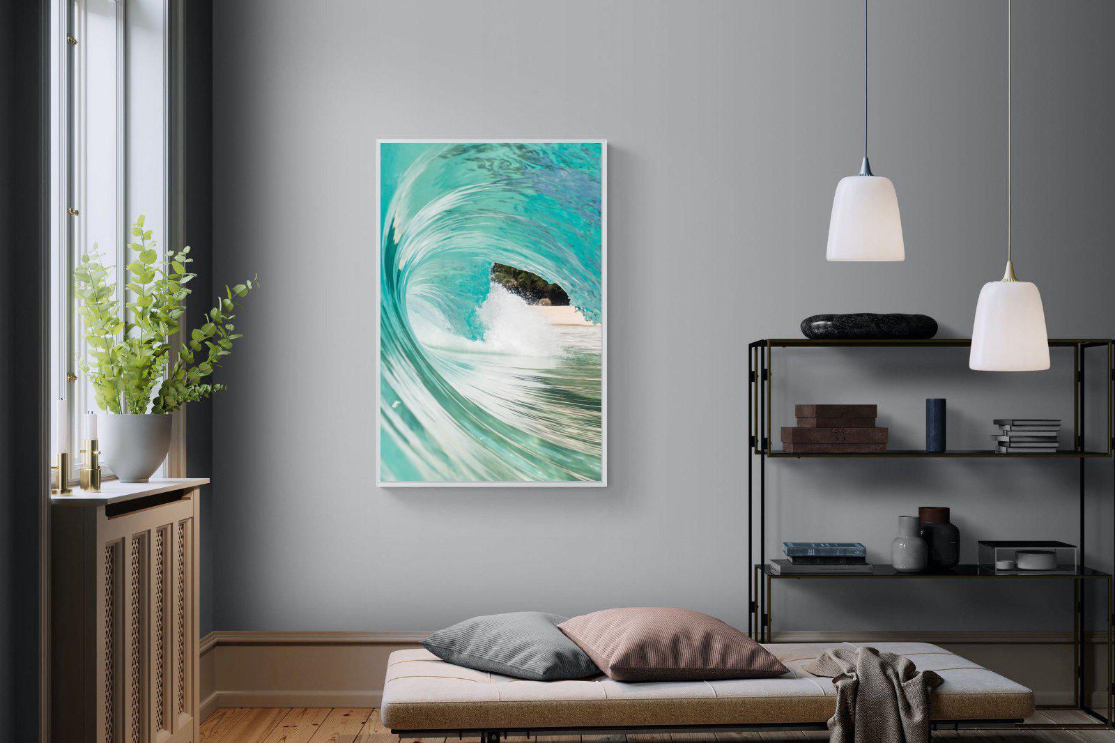 Heart of the Wave-Wall_Art-100 x 150cm-Mounted Canvas-White-Pixalot