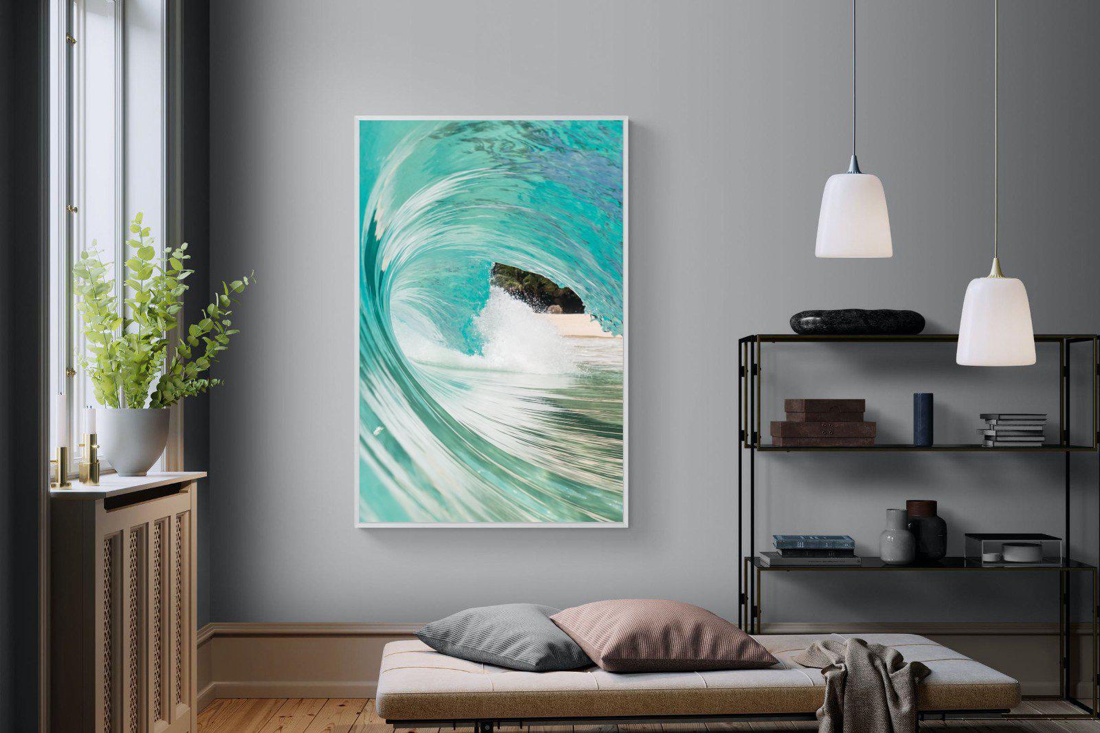Heart of the Wave-Wall_Art-120 x 180cm-Mounted Canvas-White-Pixalot