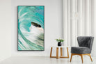 Heart of the Wave-Wall_Art-130 x 220cm-Mounted Canvas-Black-Pixalot