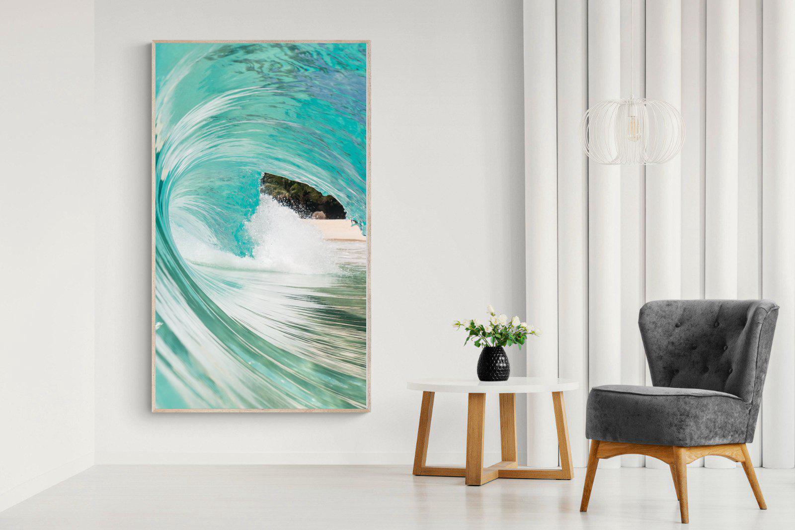 Heart of the Wave-Wall_Art-130 x 220cm-Mounted Canvas-Wood-Pixalot