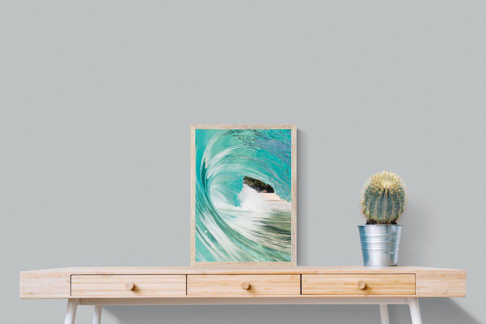 Heart of the Wave-Wall_Art-45 x 60cm-Mounted Canvas-Wood-Pixalot