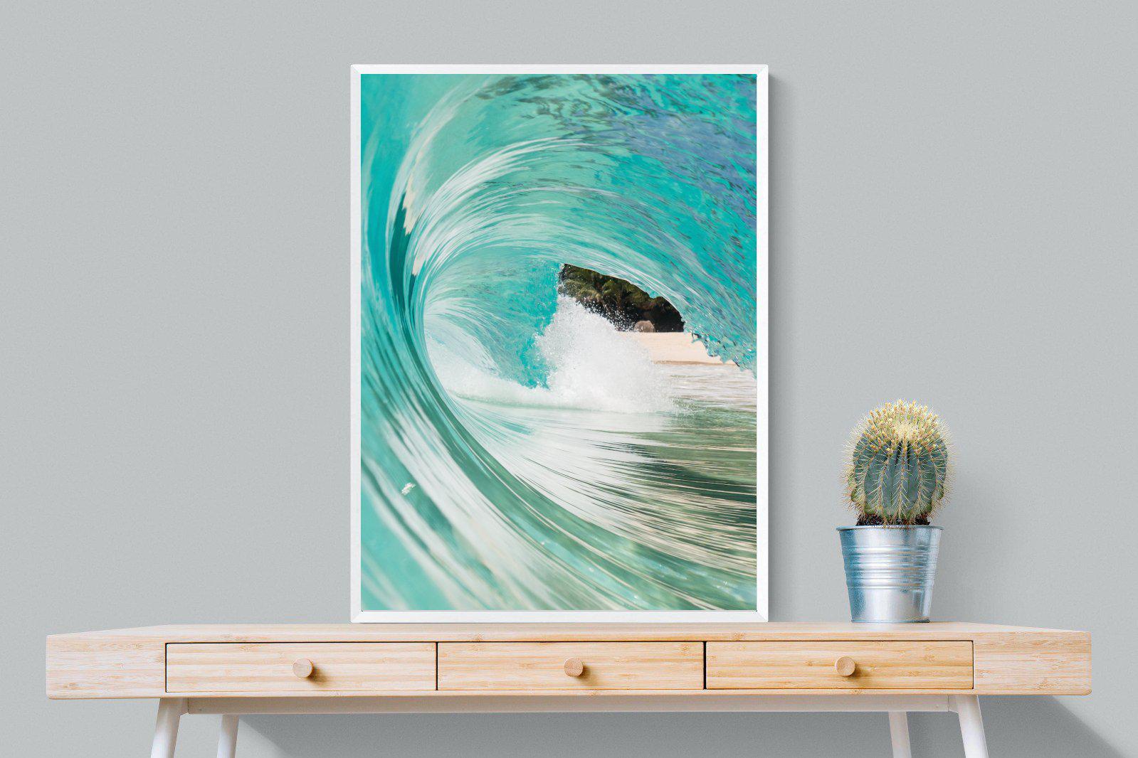 Heart of the Wave-Wall_Art-75 x 100cm-Mounted Canvas-White-Pixalot