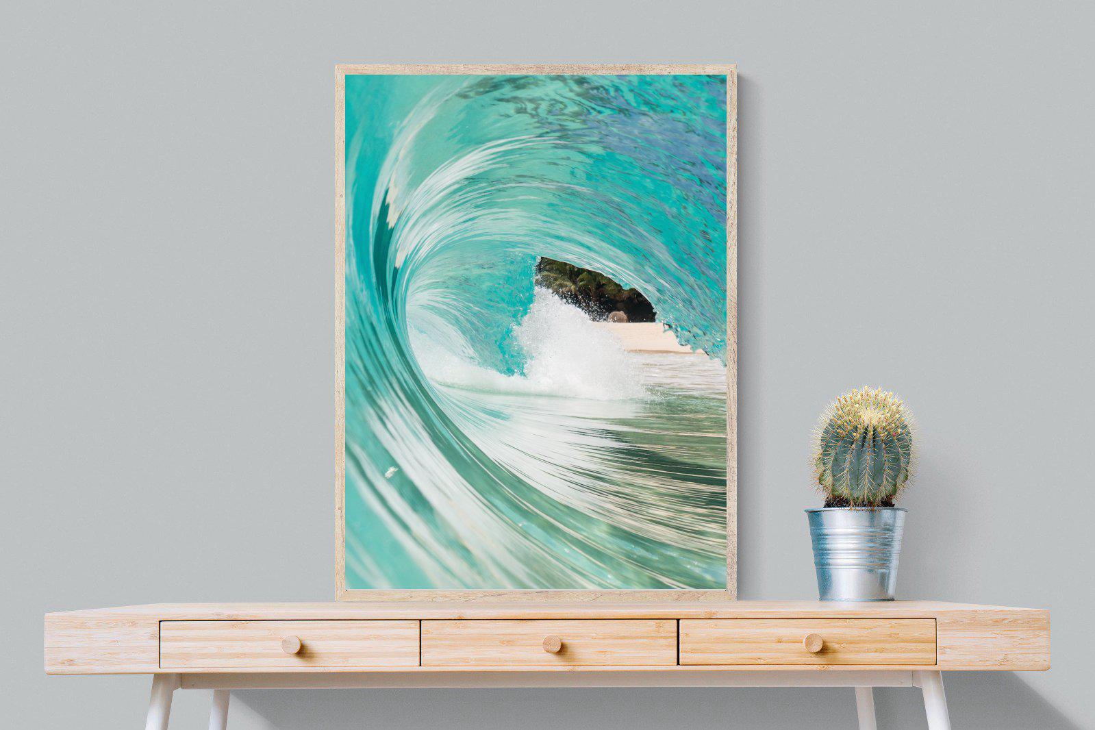 Heart of the Wave-Wall_Art-75 x 100cm-Mounted Canvas-Wood-Pixalot