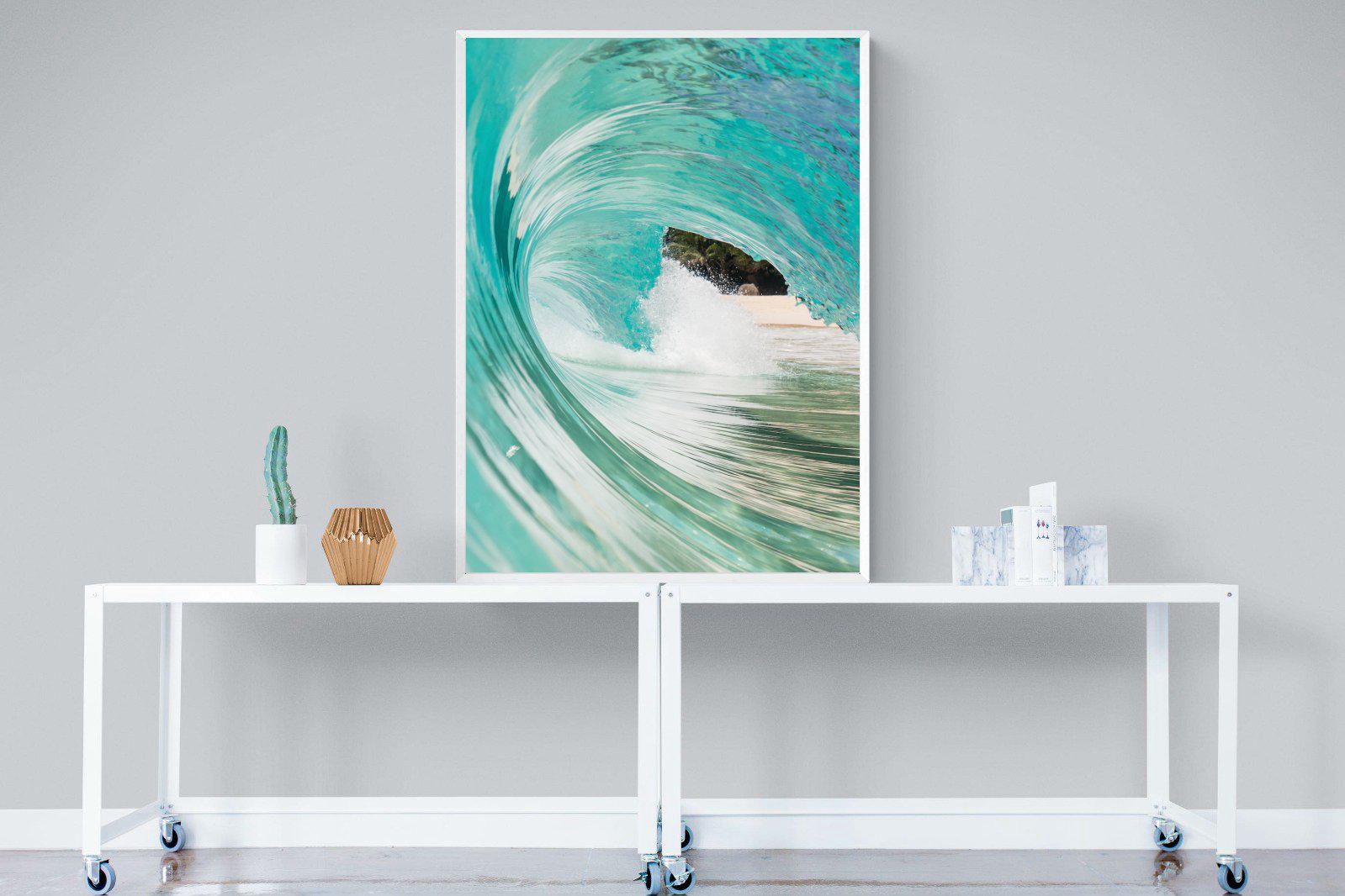 Heart of the Wave-Wall_Art-90 x 120cm-Mounted Canvas-White-Pixalot